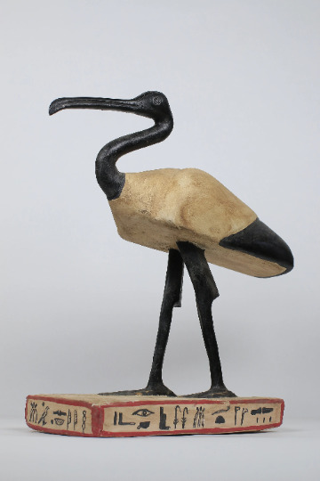 Gorgeous Egyptian Bird IBIS god of knowledge (THOTH) - made from Real wood