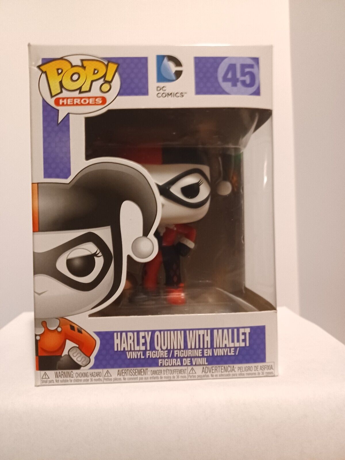 Harley Quinn with Mallet #45 DC Comics Funko Pop Figure Heroes 