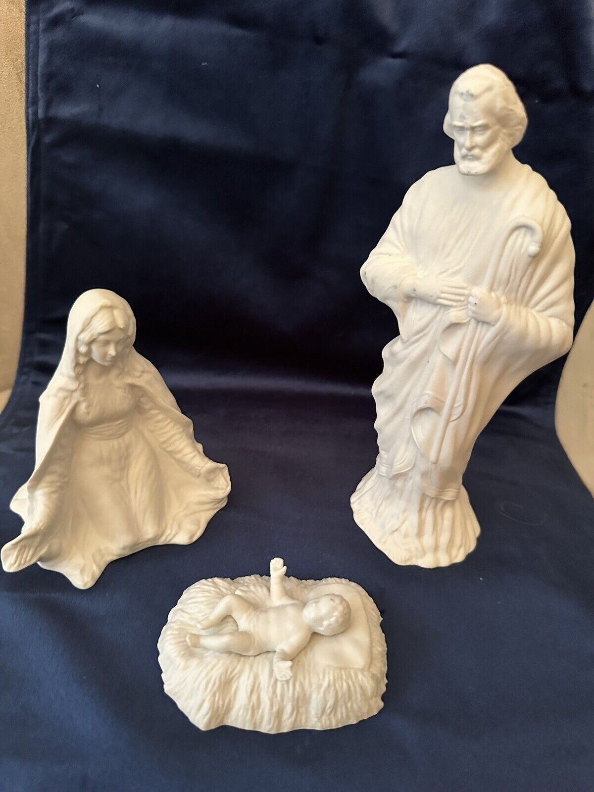 Boehm First Noel Nativity Figurine ~ Jesus Mary Joe Original Box White Porcelain