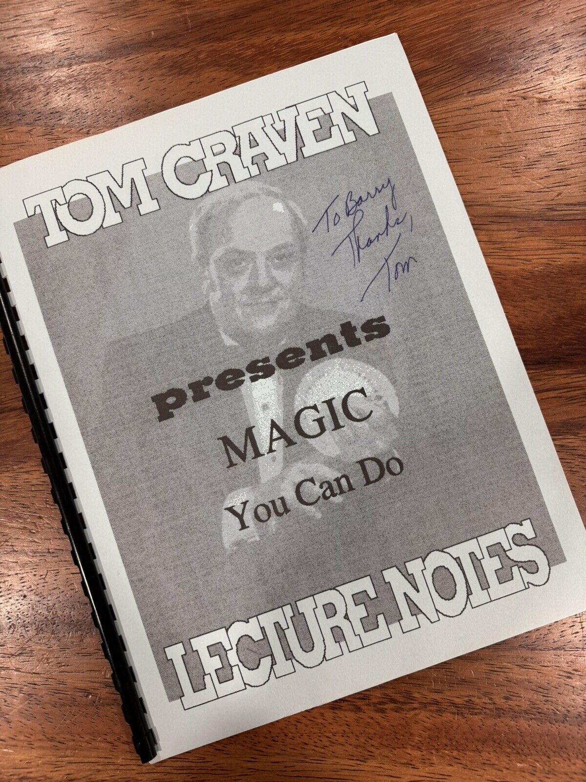 Autographed Tom Craven Magic You Can Do