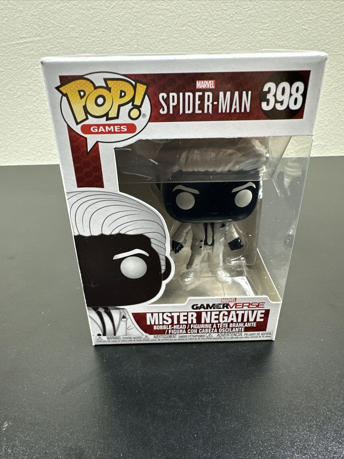 Funko Pop Vinyl: Marvel Spider-Man- Mister Negative #398 B