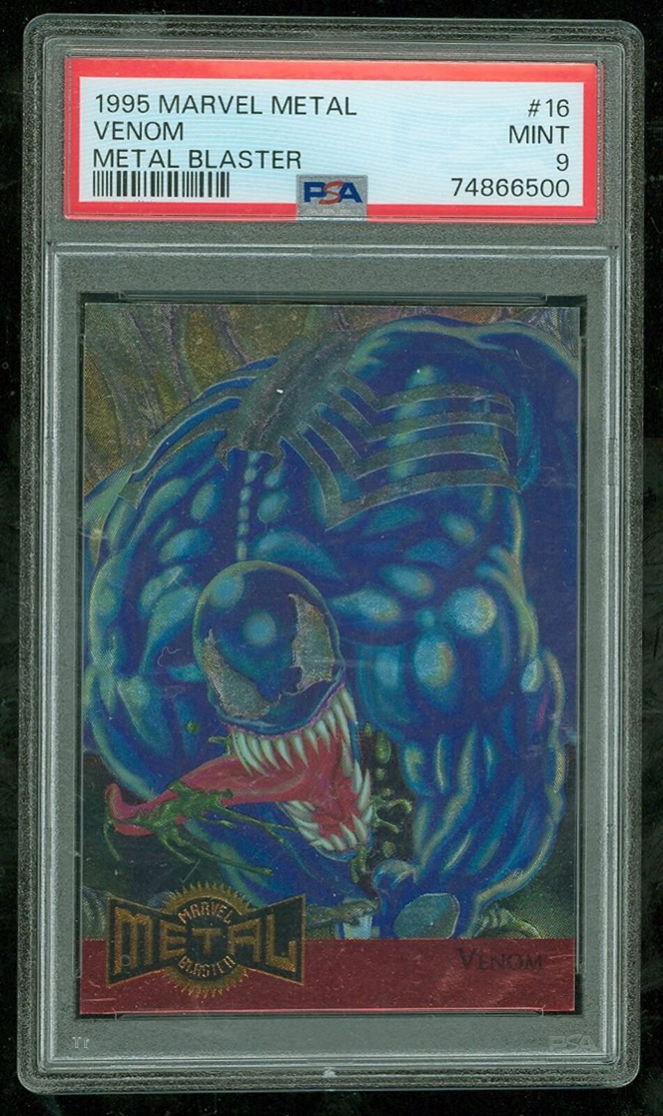 1995 Marvel Metal #16 Venom PSA 9