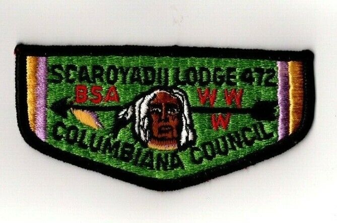 Scaroyadii Lodge 472, Columbiana Council Ohio, S-3 Flap