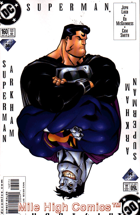 SUPERMAN  (1986 Series) (#0-226, #650-714) (DC) #160 Very Good Comics Book
