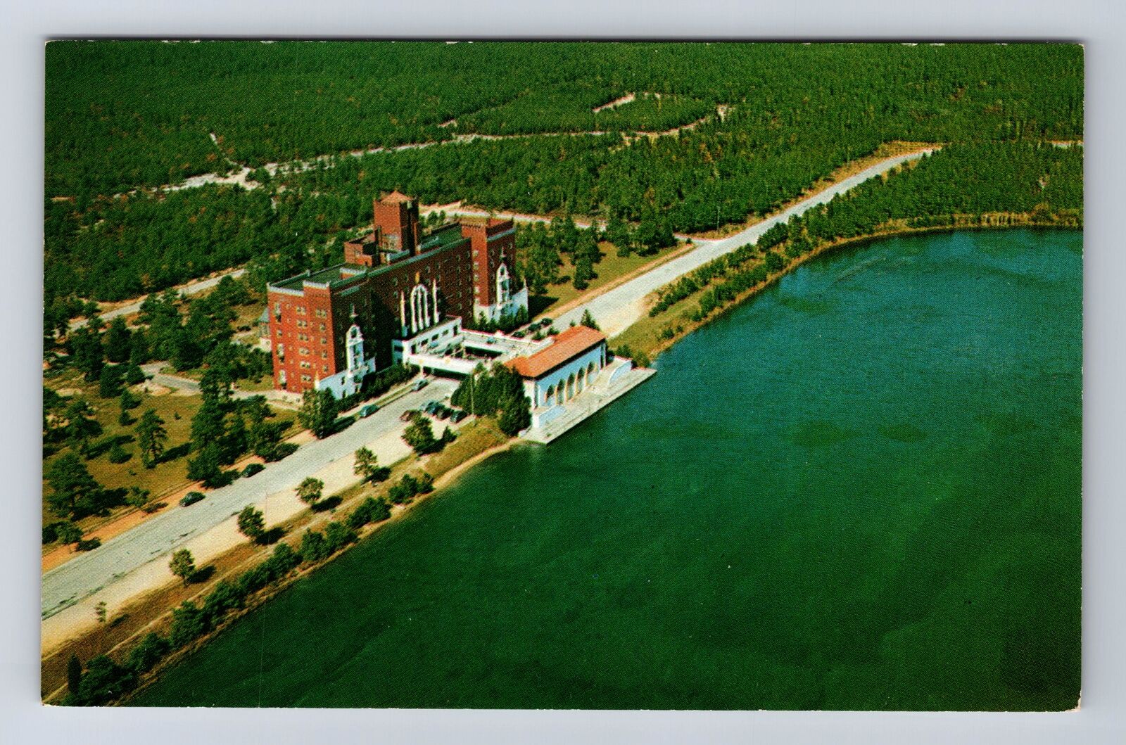 Pinewald NJ-New Jersey, Pine Haven Sanitarium, Aerial View Vintage Postcard