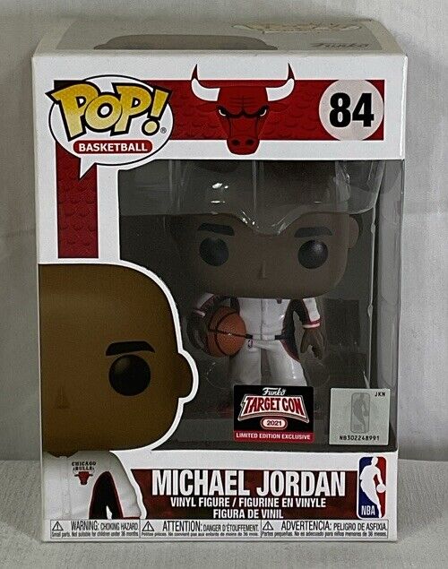 2021 Funko POP NBA Target Con Exclusive Chicago Bulls Michael Jordan #84