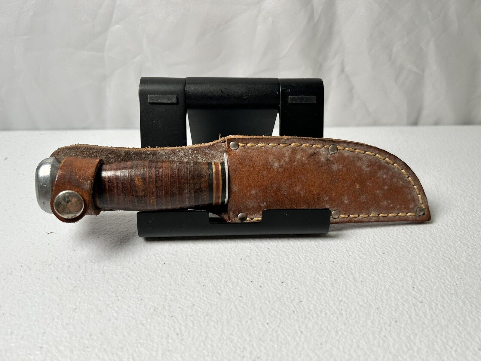 VTG 1930-1940s PAL RH-51 boy scout fixed blade knife w/ sheath great cond