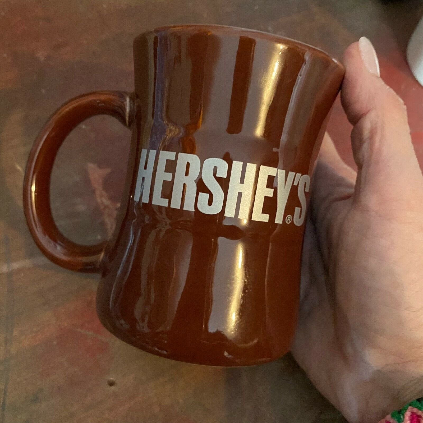 Hershey's Food Corporation Chocolate Brown Tall Coffee / Tea Mug New
