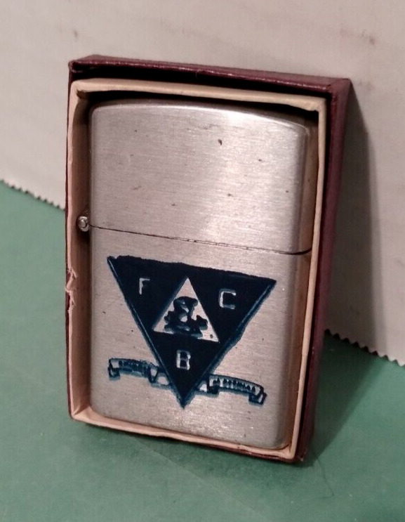 Rare Knights Of Pythias Vintage Lighter F. C. B. Supreme Trademark Made In Japan