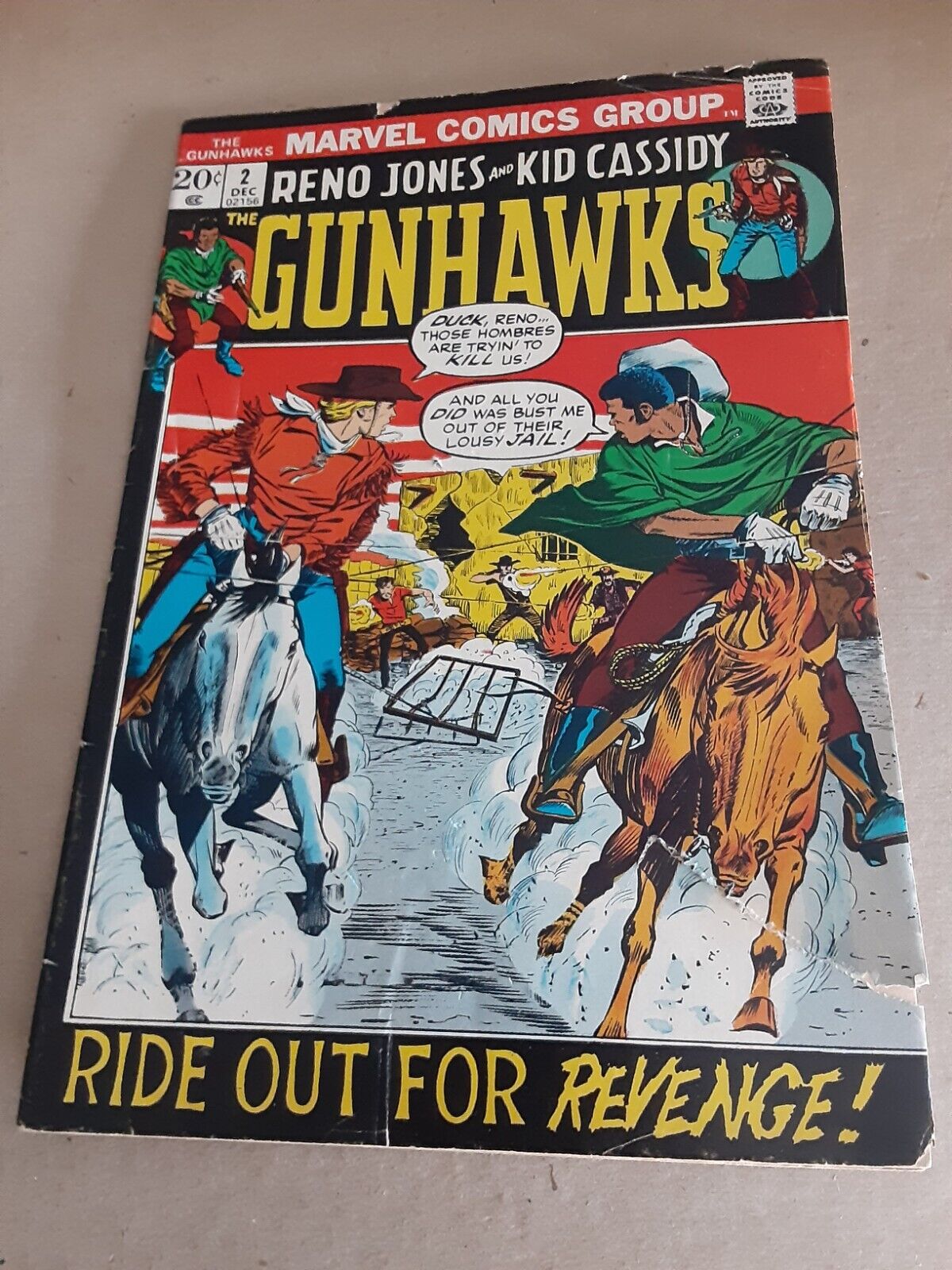 THE GUNHAWKS 2 RIDE OUT FOR REVENGE (4.0) 1972