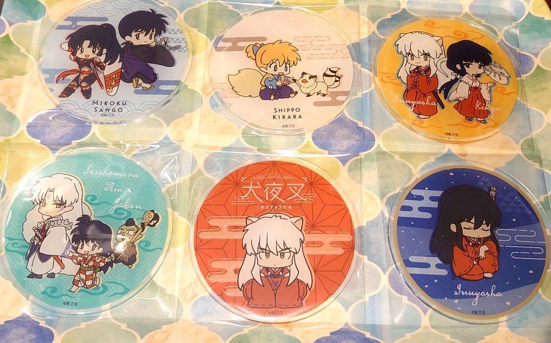 Can Do Inuyasha Trading Acrylic Coaster Japan Anime