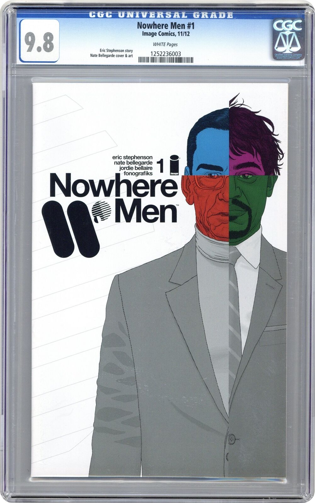 Nowhere Men 1A CGC 9.8 2012 1252236003