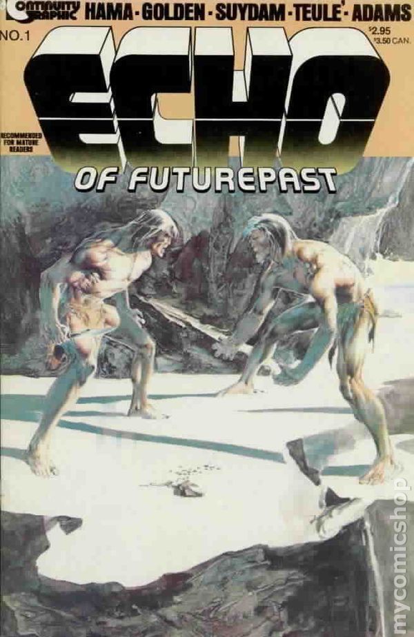 Echo of Futurepast #1 FN/VF 7.0 1984 Stock Image