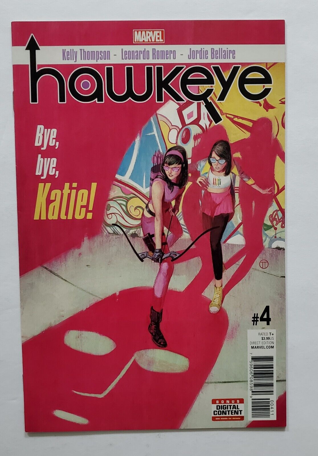 Hawkeye # 4 Marvel Comics Bye Bye Katie