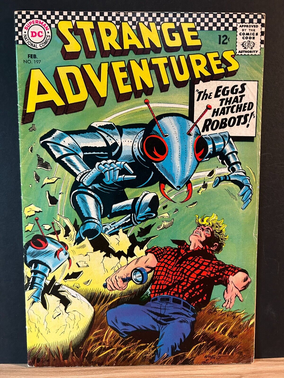 Strange Adventures  #197   VG/F   Robot Insects    Silver Age Comic