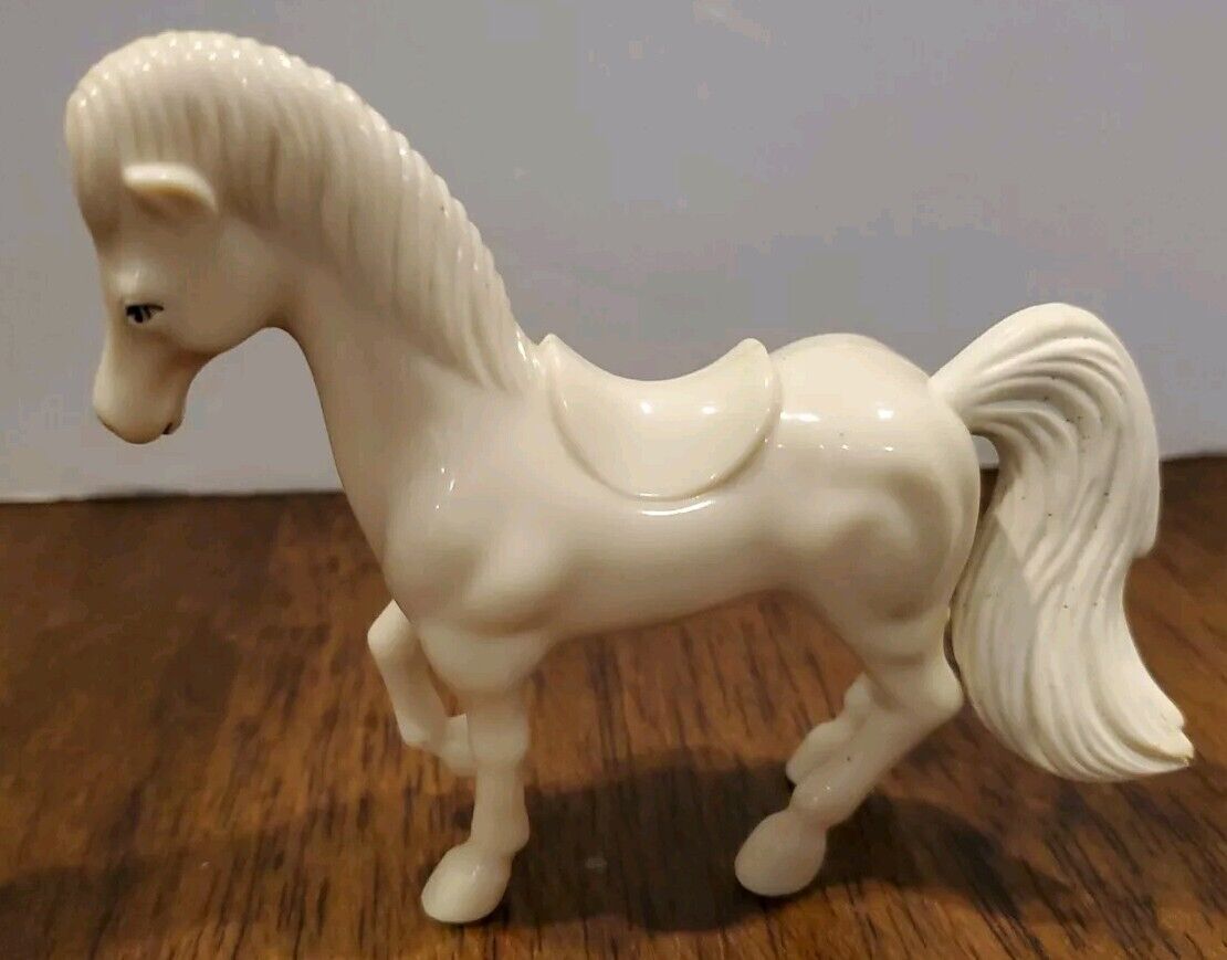 Vintage Disney Cinderella Prince Charming\'s White Horse 3.75\