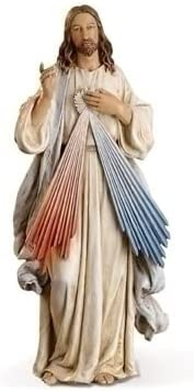 Jesus Christ Divine Mercy Renaissance Collection 9.5 Inch Resin Stone Statue
