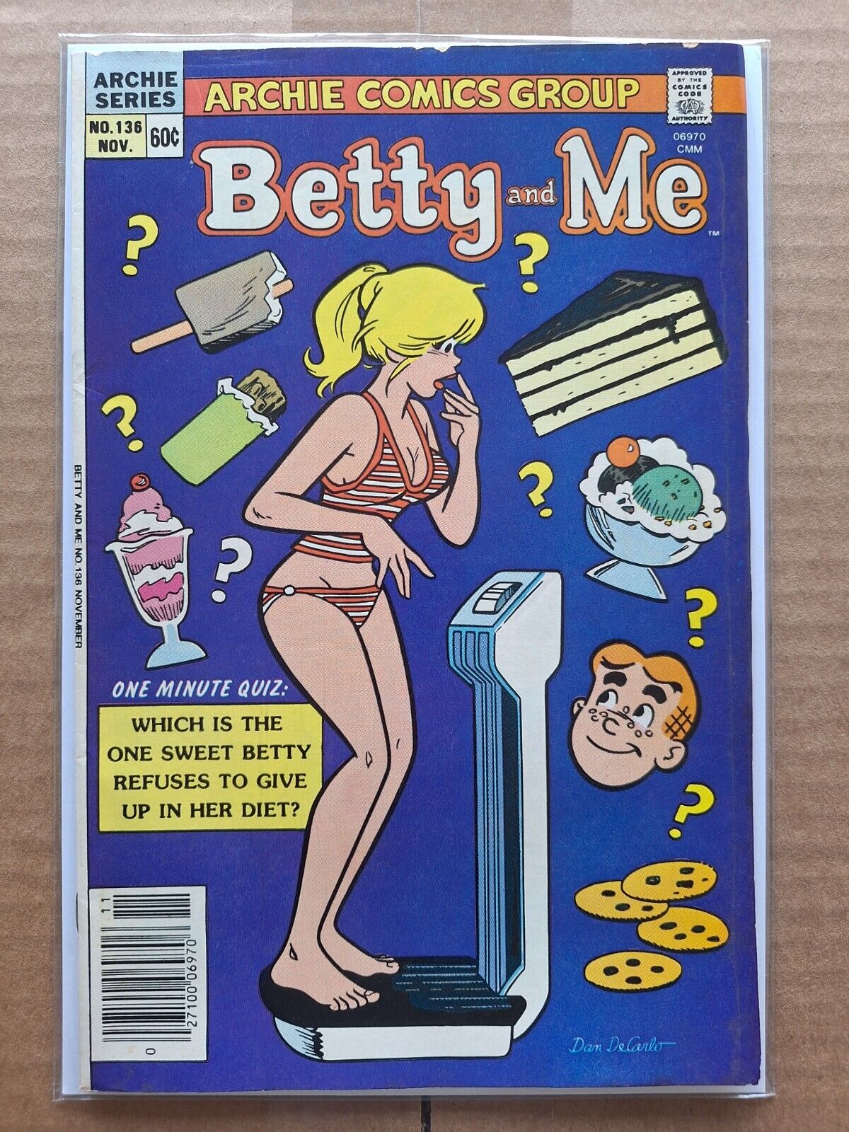 Betty and Me #136 (Archie Series)Diet Cover