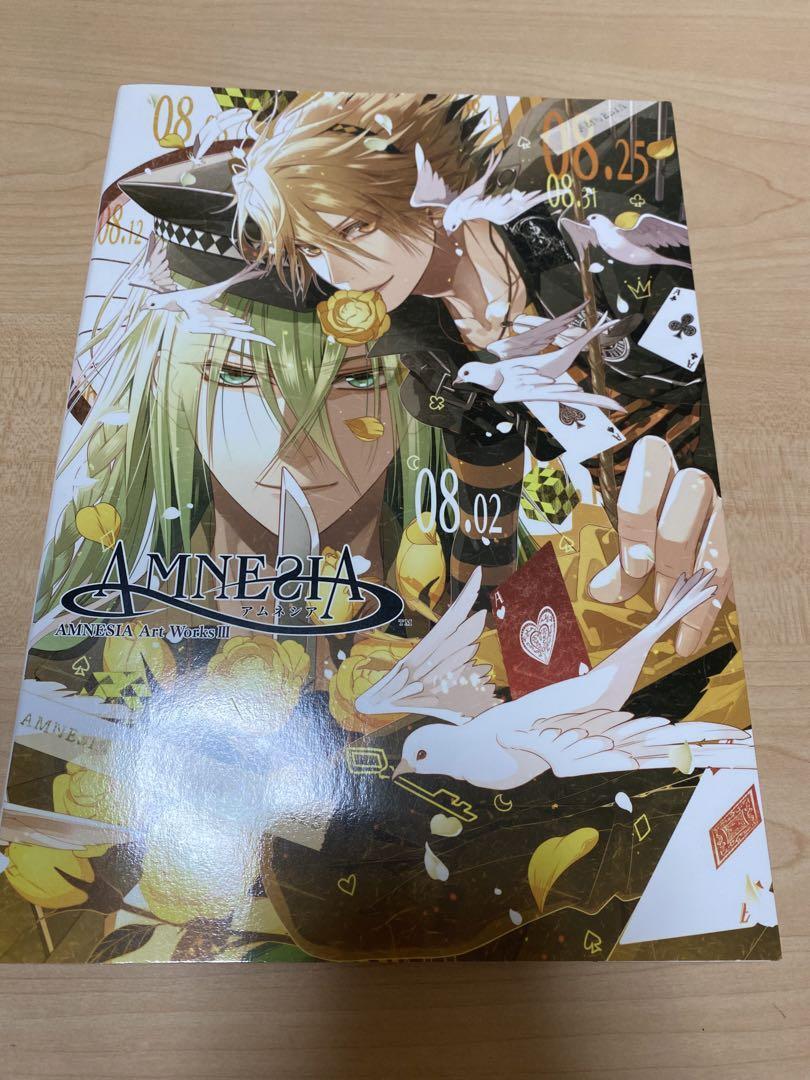 AMNESIA Art Works 3 Otome Game Illustration Anime Picture Fan Book From Japan