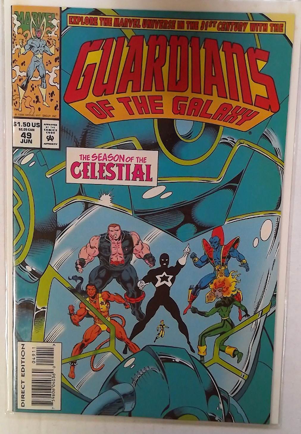 1994 Guardians of the Galaxy #49 Marvel Comics 1st Series 1st Print Comic Book
