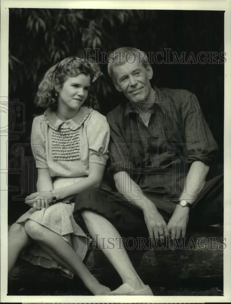 1990 Press Photo Mare Winningham, Peter O\'Toole in \