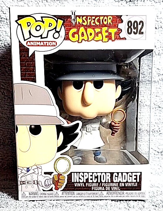 Funko Pop Animation Inspector Gadget Vinyl Figure 892 Brand New Collectable NIP