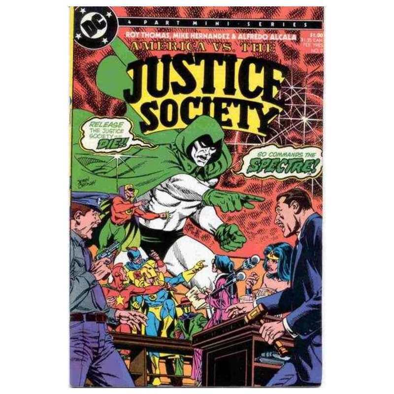 America vs. the Justice Society #2 in Near Mint minus condition. DC comics [f'