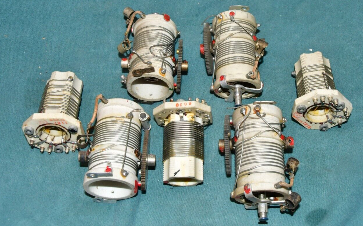 Group Of 7 ARC-5 Tank Coils