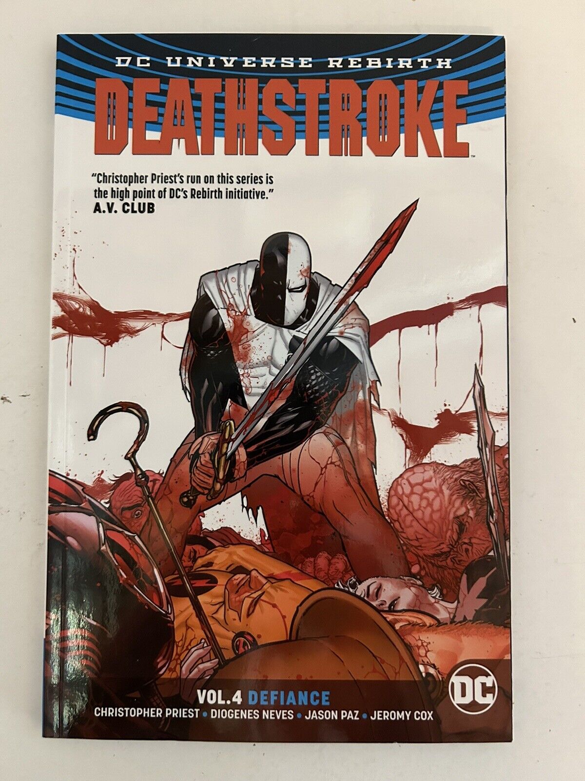 DEATHSTROKE Vol 4 DEFIANCE 2018 DC Comics TPB Christopher Priest BRAND NEW