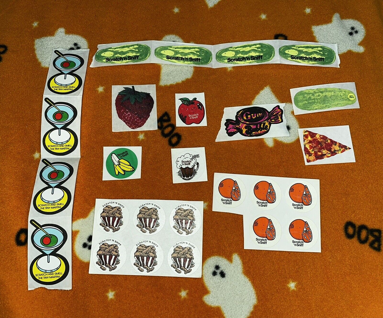 3m vintage scratch and sniff stickers 1980s