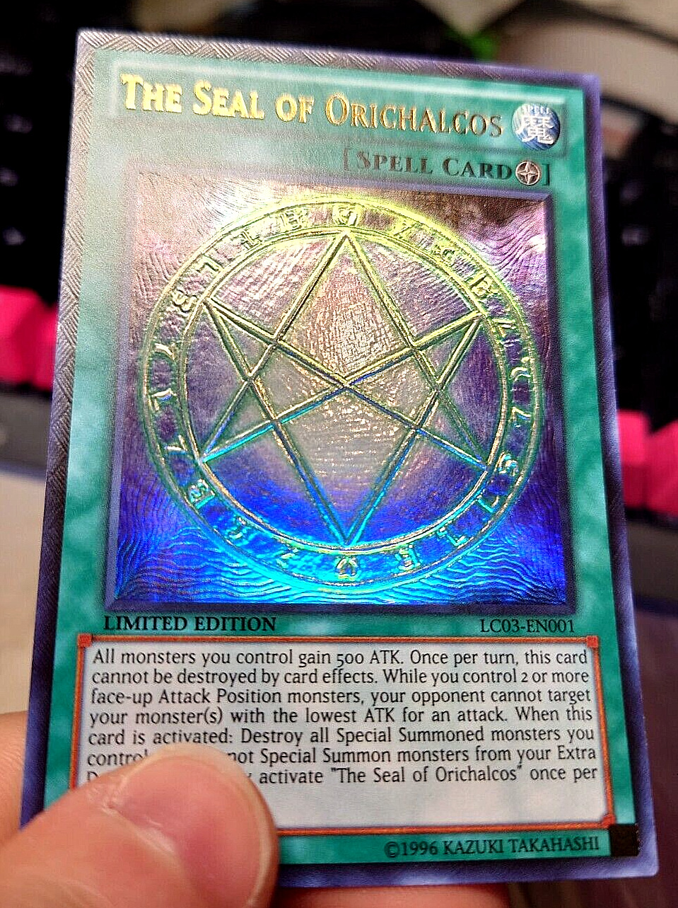 Yu-Gi-Oh Ultimate Rare Style The Seal Of Orichalcos