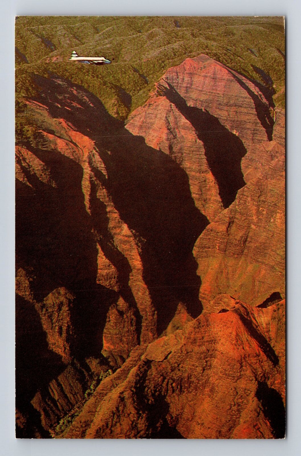 Kauai HI-Hawaii, Waimea Canyon, Grand Canyon of Pacific, Vintage Postcard