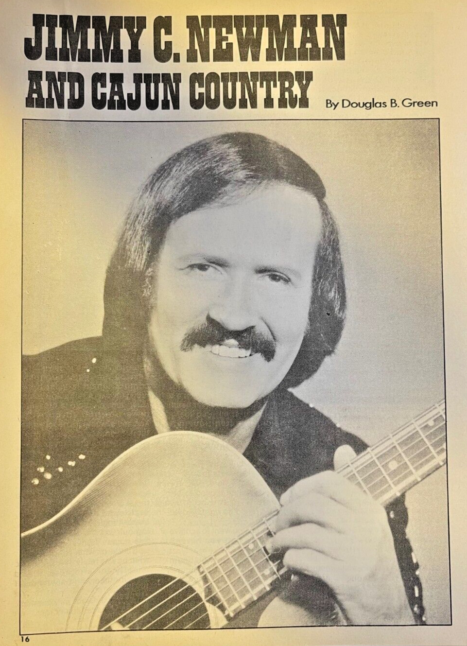 1979 Jimmy C Newman Cajun Country Music