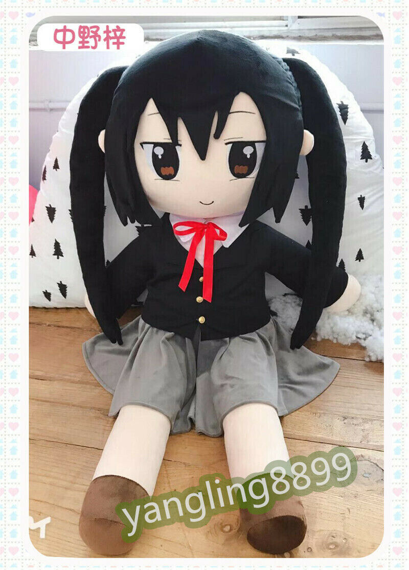 K-ON ​ Nakano Azusa Stuffed Doll Pillow Plush Toy Gift Anime Collection 47Inch