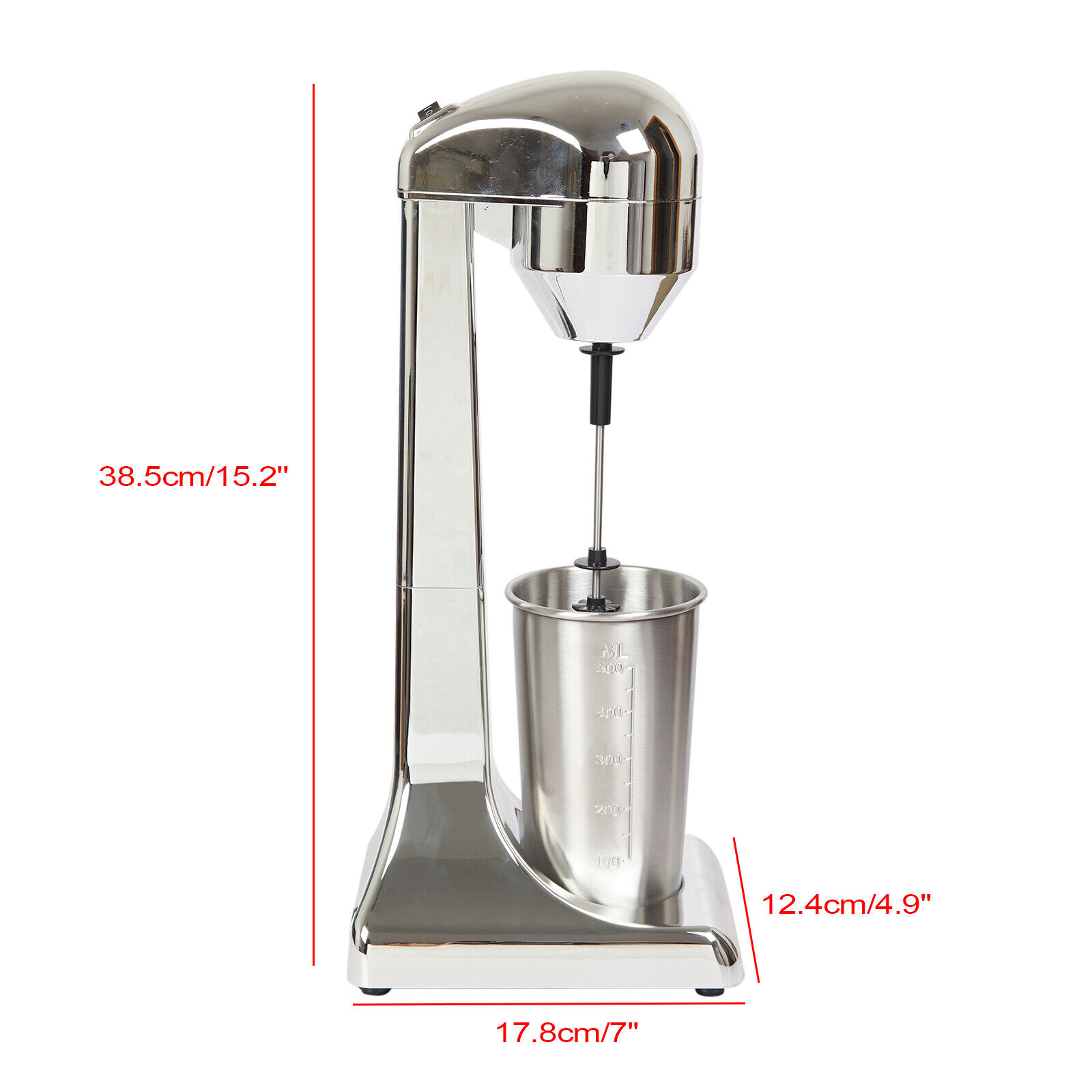 Commercial Electric Milk Shaker Maker Drink Mixer Smoothie Milk Shake Machine