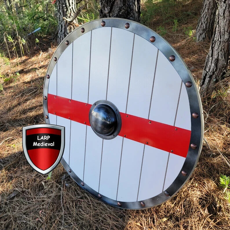 Svalinn Vikings Knights Ragnar Lodbrok Norsemen Round Shield Wall Décor Gift