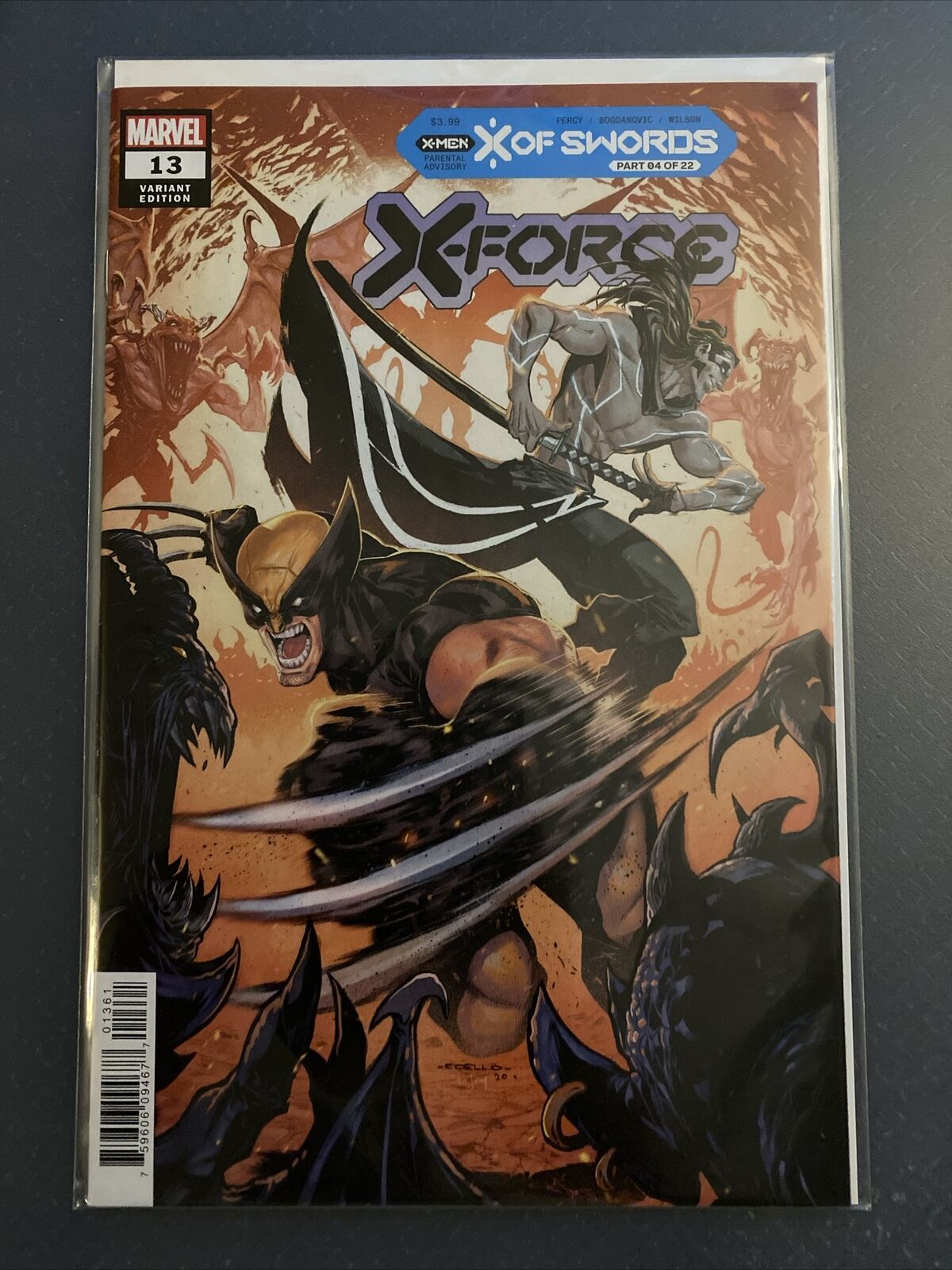 X-Force #13 Coello Variant 1st App & Cover Of Solem (Marvel 2020) NM Comic
