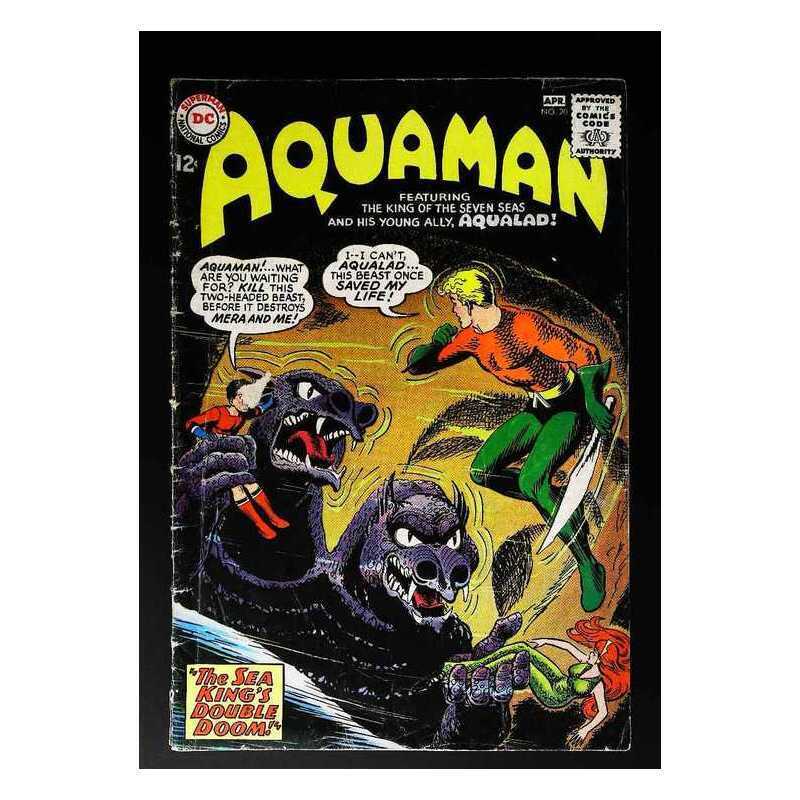 Aquaman #20 1962 series DC comics Fine minus Full description below [u~