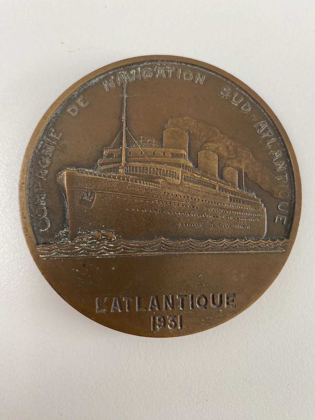 South Atlantic Shipping Company Shipboat Medal