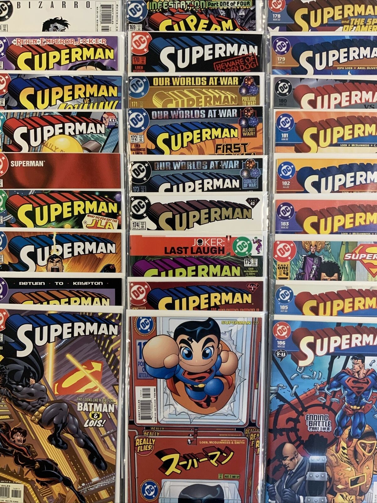 Superman #160-226 Near Complete Run With Variants & Annual #12 VF/NM DC COMICS