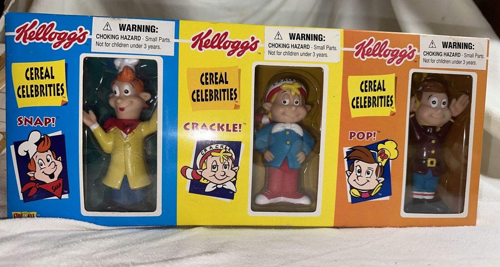 1998 Kellogg's Cereal Celebrities Rice Krispies Snap Crackle Pop 5
