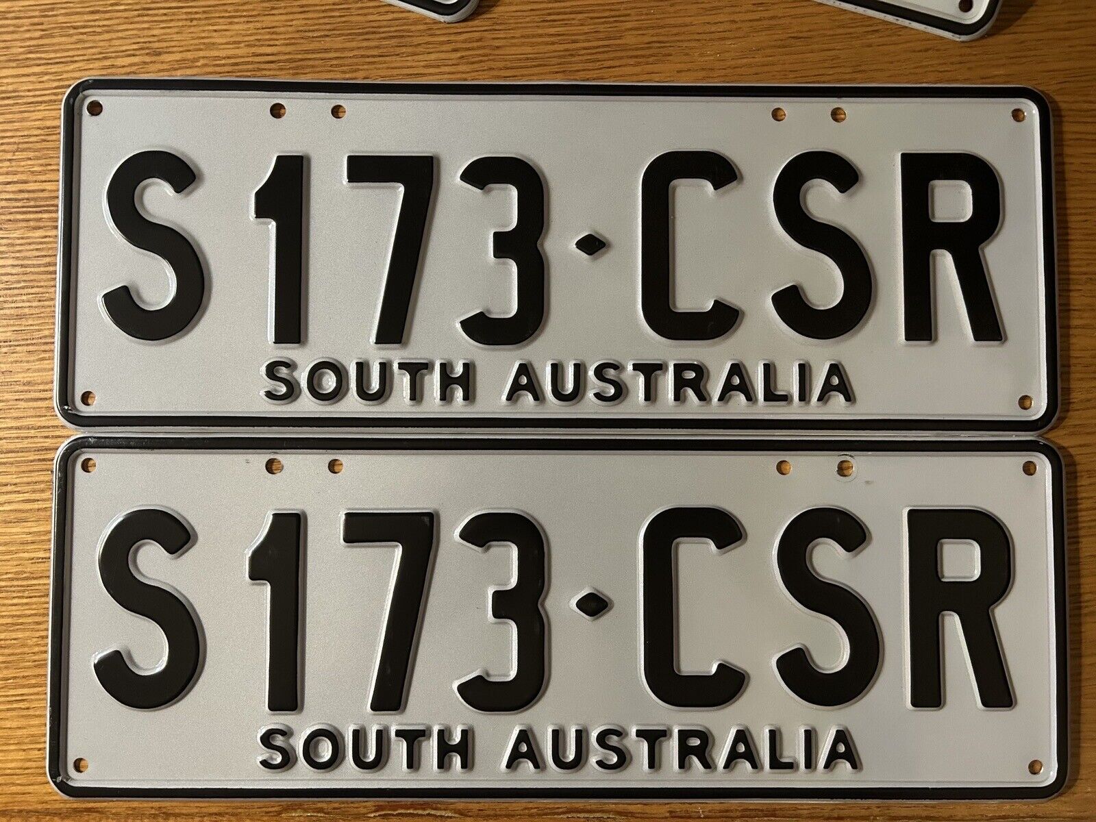 One Random Australia License Plate/South Australia