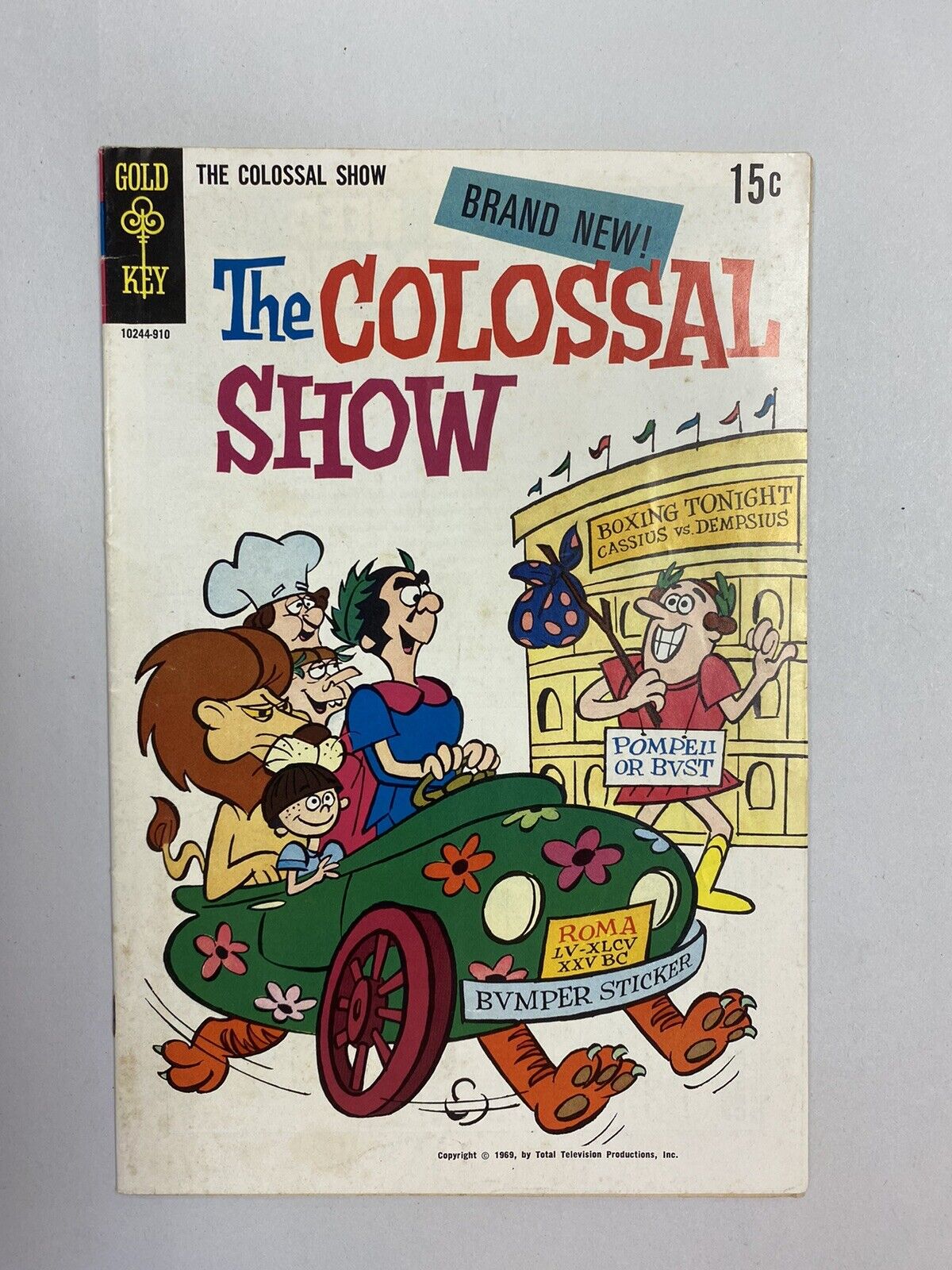 THE COLOSSAL SHOW #1 1969 GOLD KEY  15 Cent (D)