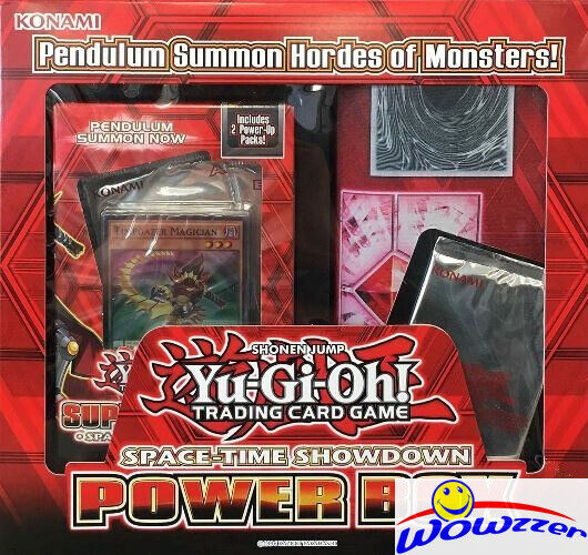Yugioh Space-Time Showdown POWER Sealed Box-Deck,3 Power-Up Packs, Play Mat++