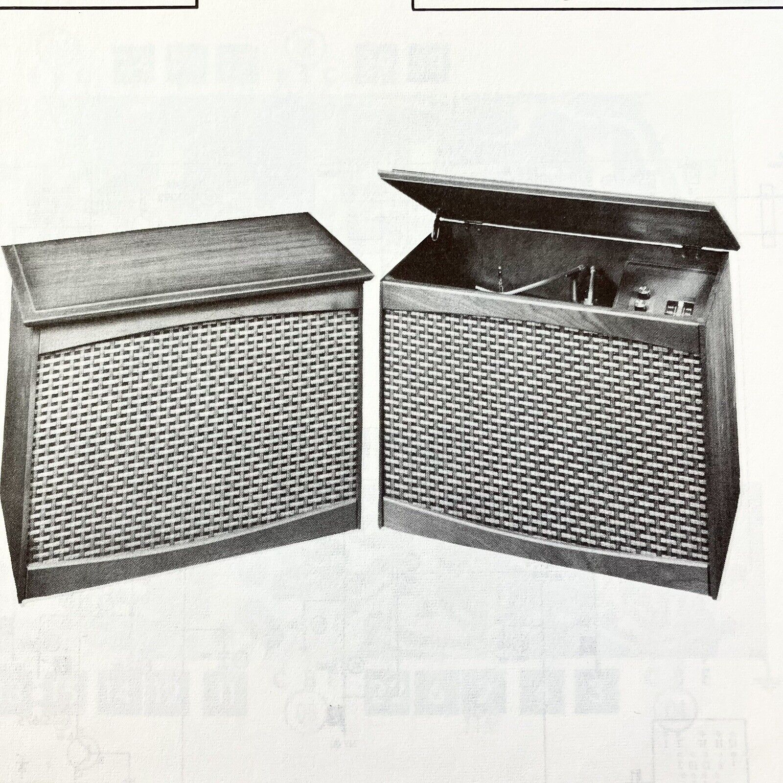 Vintage 1966 Magnavox R204-10 -20 R204-21-10 -20 Wire Schematic Service Manual
