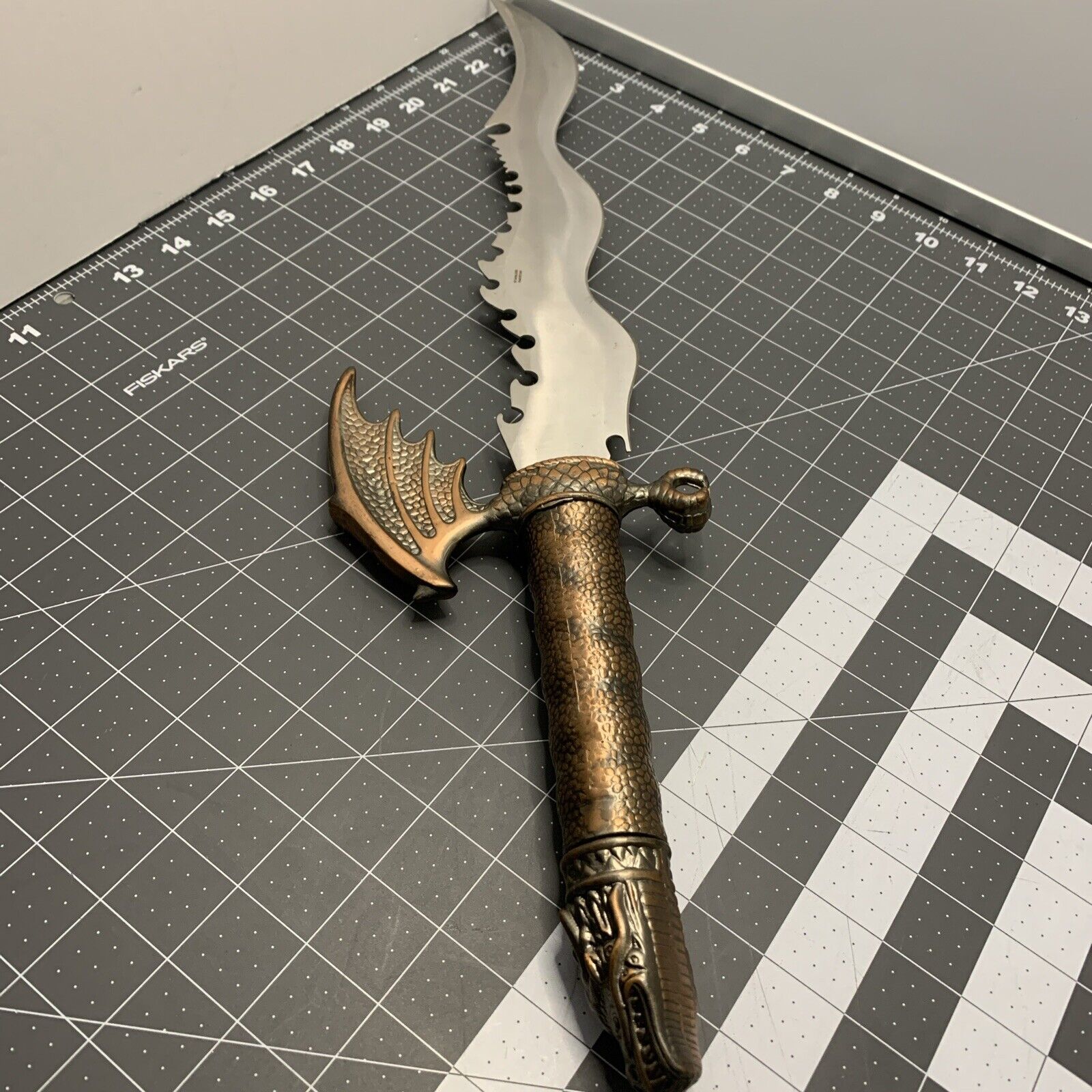 Dragon Handled Sword Stainless 14” Blade