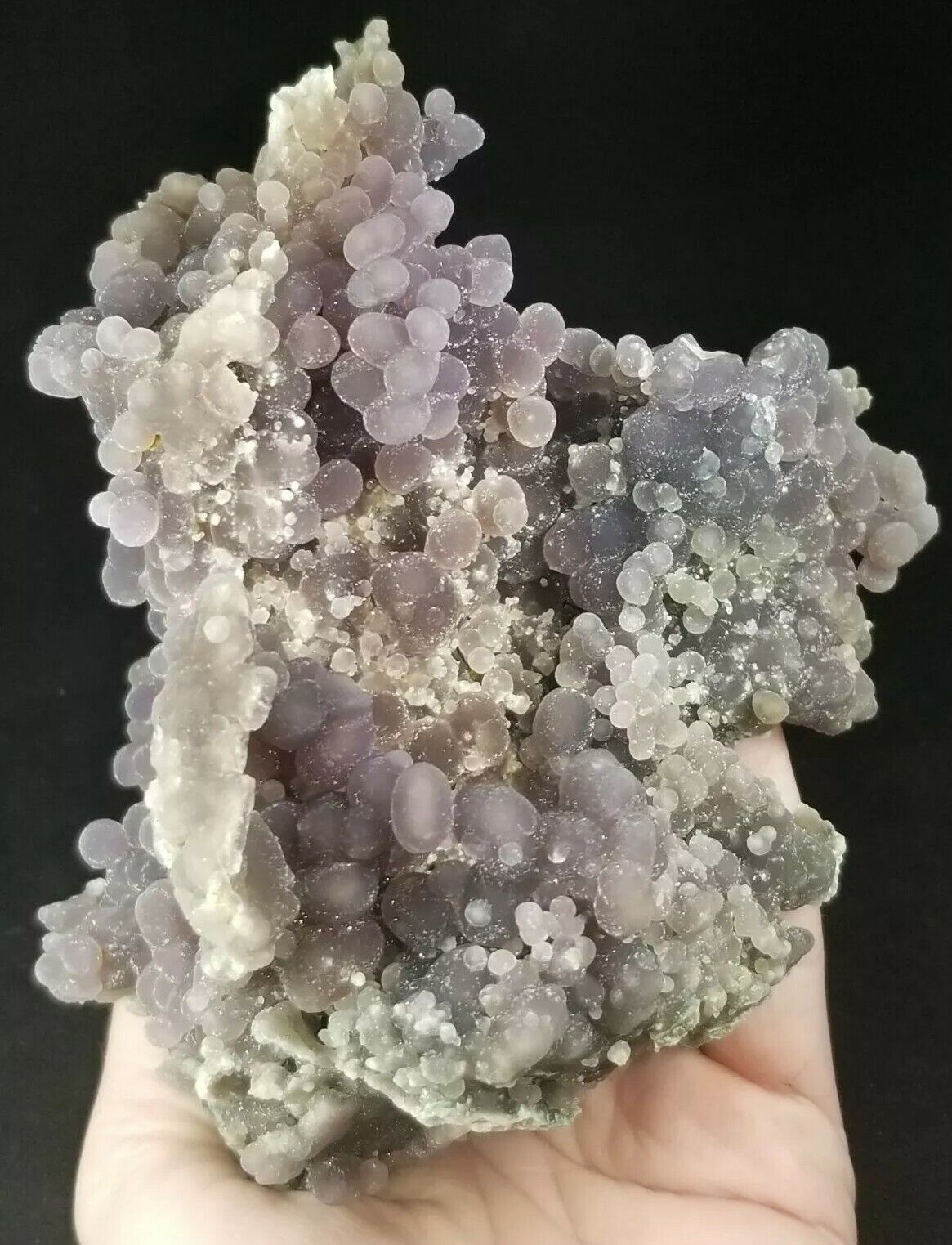 Large A++ Multicolor GRAPE CHALCEDONY Crystals Amethyst Indonesia Agate Quartz