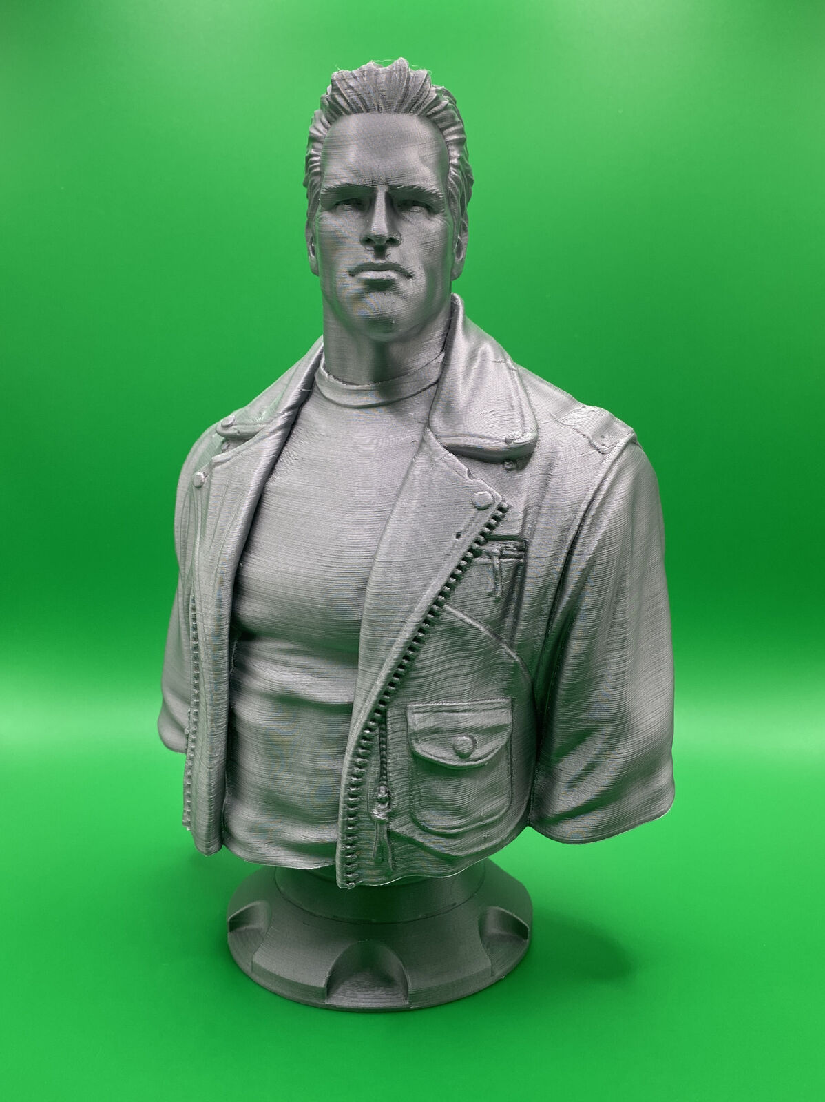 Terminator | 3D Printed Figure | Paintable Plastic Filament | 7 Inches Tall