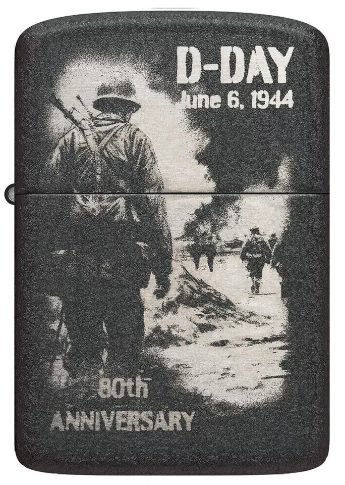 Zippo 46261 1941 Model 80th Anniversary D-Day Collectible Numbered to 10000