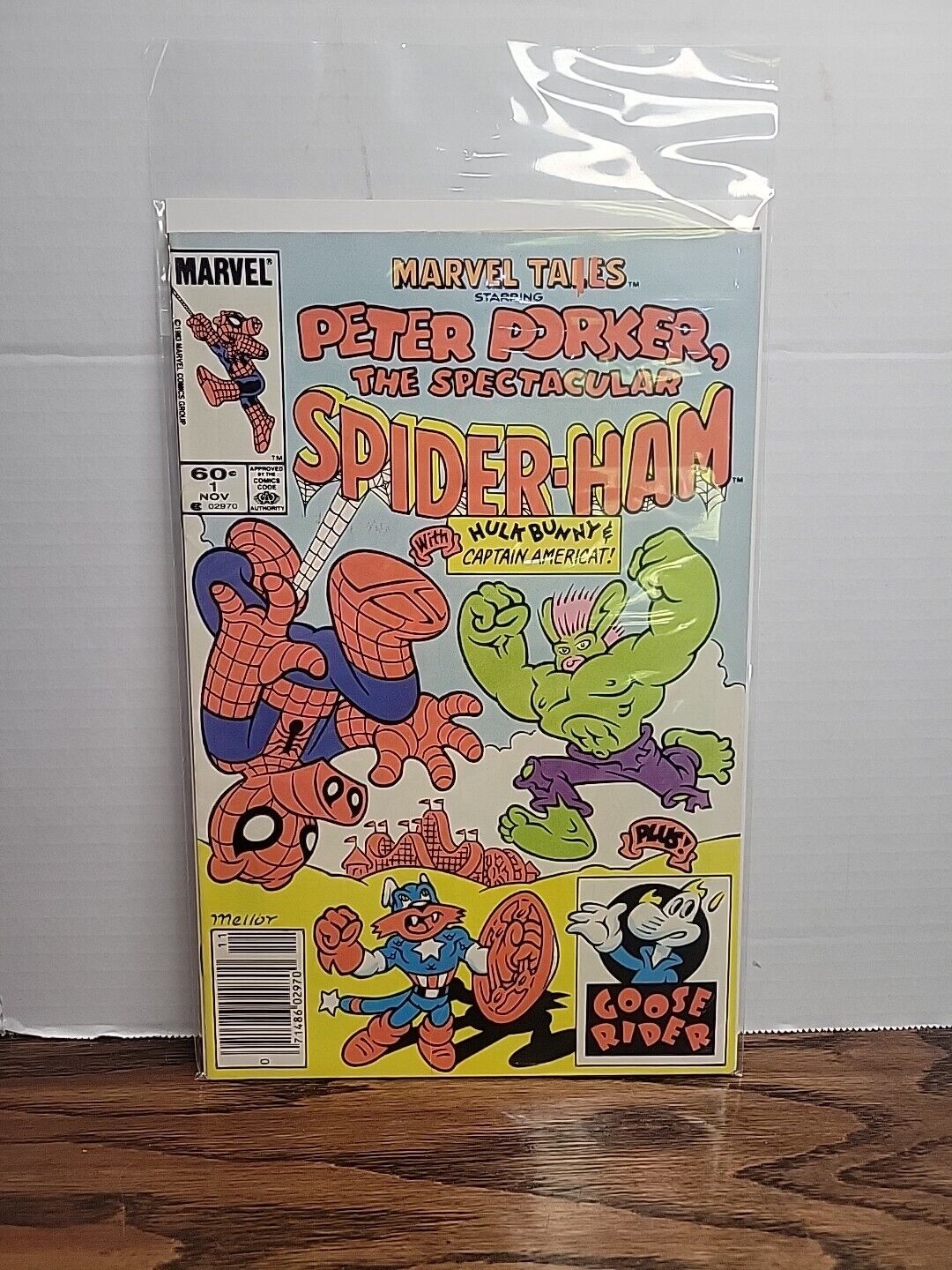 Marvel Tails Starring Peter Porker #1 App Spider-Ham 1983 High Grade Newsstand 